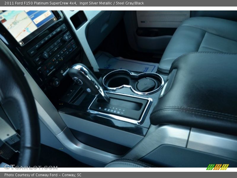 Ingot Silver Metallic / Steel Gray/Black 2011 Ford F150 Platinum SuperCrew 4x4