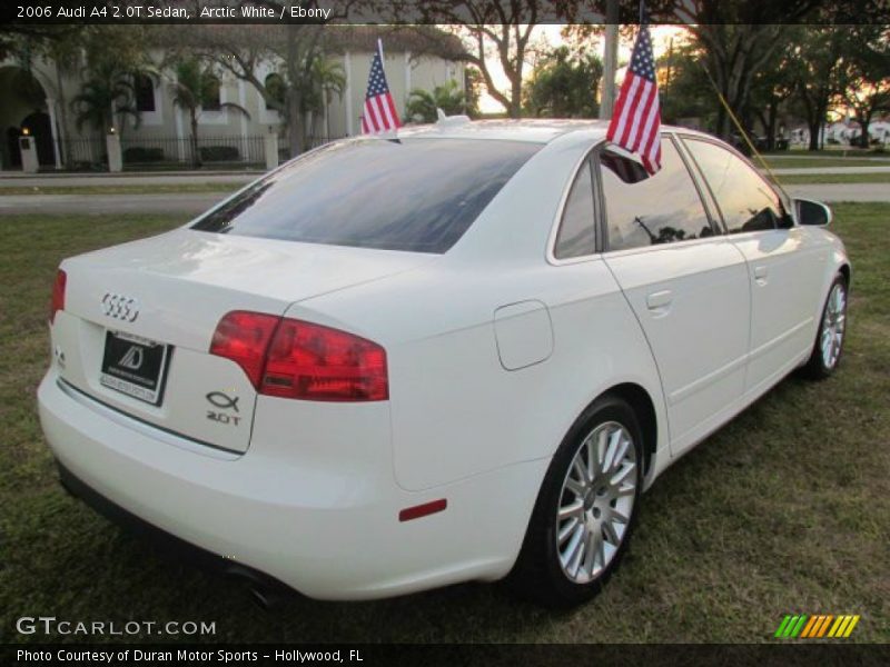 Arctic White / Ebony 2006 Audi A4 2.0T Sedan
