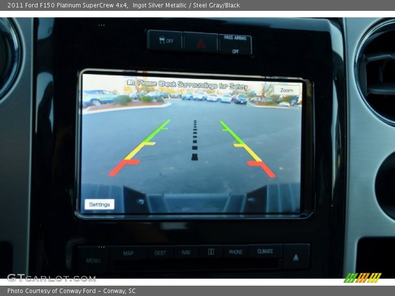 Ingot Silver Metallic / Steel Gray/Black 2011 Ford F150 Platinum SuperCrew 4x4