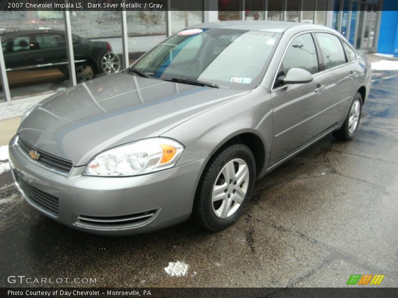 Dark Silver Metallic / Gray 2007 Chevrolet Impala LS