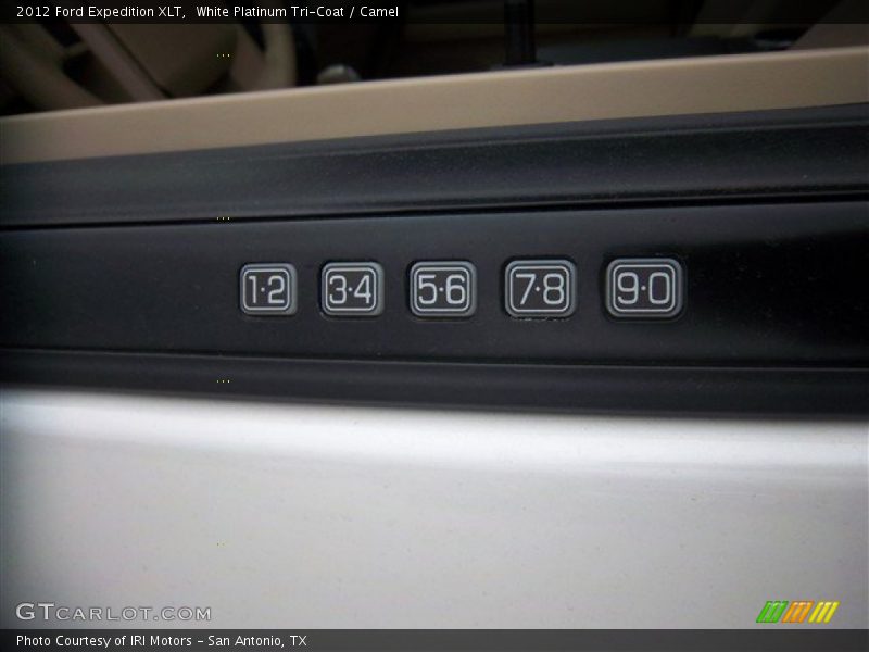 White Platinum Tri-Coat / Camel 2012 Ford Expedition XLT