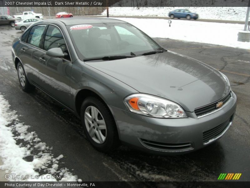 Dark Silver Metallic / Gray 2007 Chevrolet Impala LS