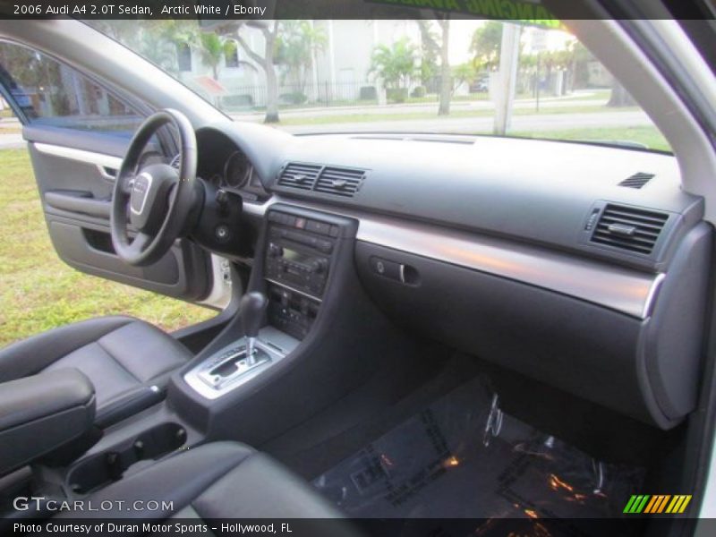 Arctic White / Ebony 2006 Audi A4 2.0T Sedan