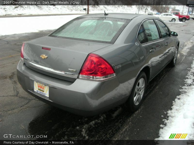 Dark Silver Metallic / Gray 2007 Chevrolet Impala LS