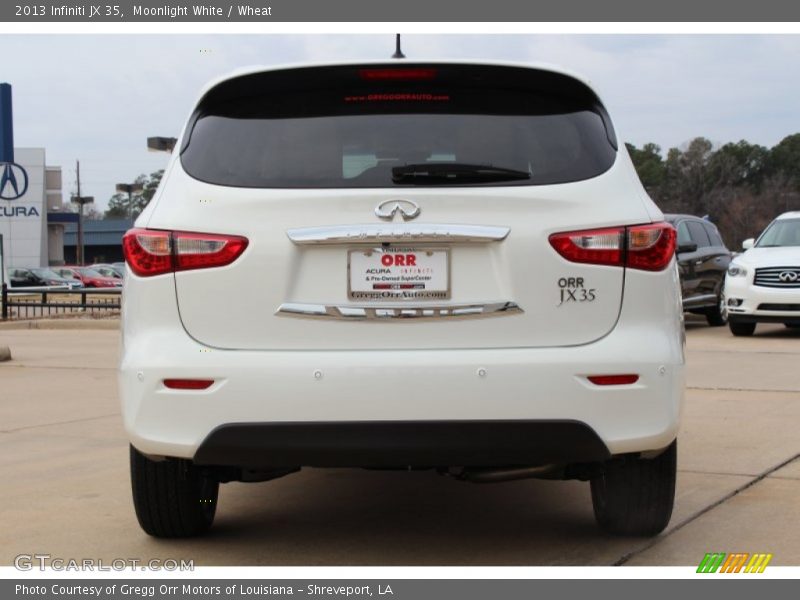 Moonlight White / Wheat 2013 Infiniti JX 35