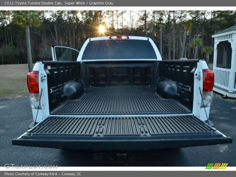 Super White / Graphite Gray 2011 Toyota Tundra Double Cab