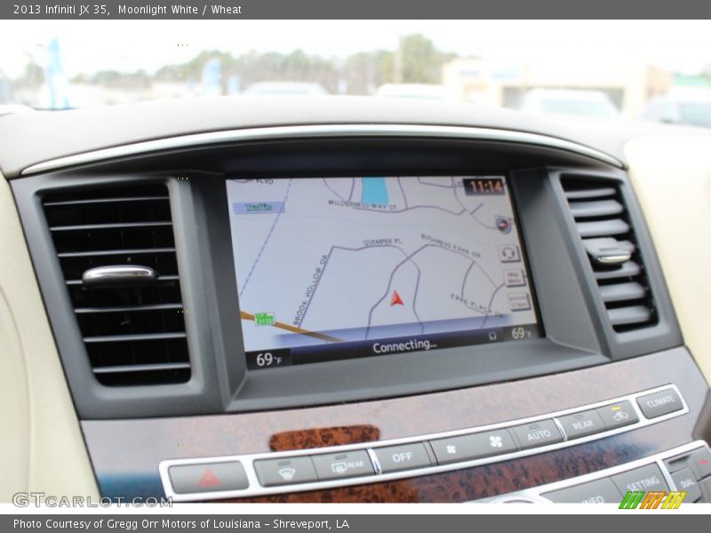 Moonlight White / Wheat 2013 Infiniti JX 35