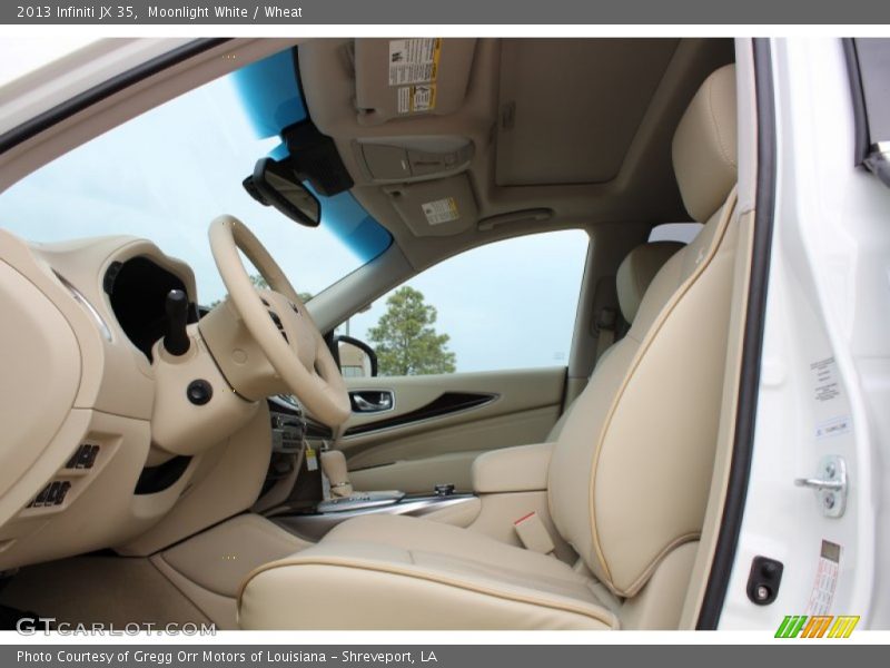 Moonlight White / Wheat 2013 Infiniti JX 35