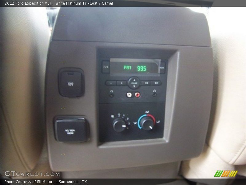 White Platinum Tri-Coat / Camel 2012 Ford Expedition XLT