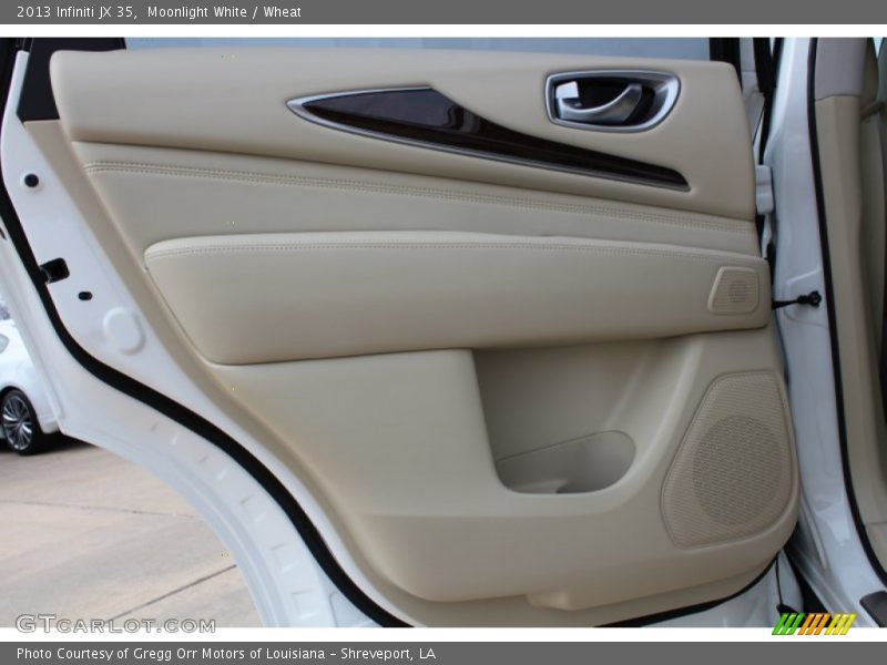Moonlight White / Wheat 2013 Infiniti JX 35