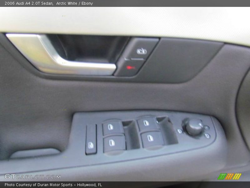 Arctic White / Ebony 2006 Audi A4 2.0T Sedan
