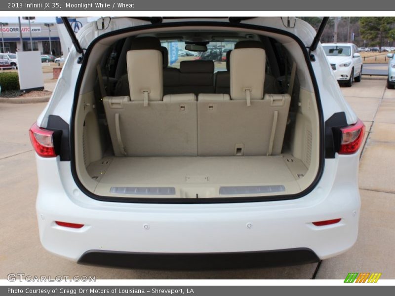 Moonlight White / Wheat 2013 Infiniti JX 35