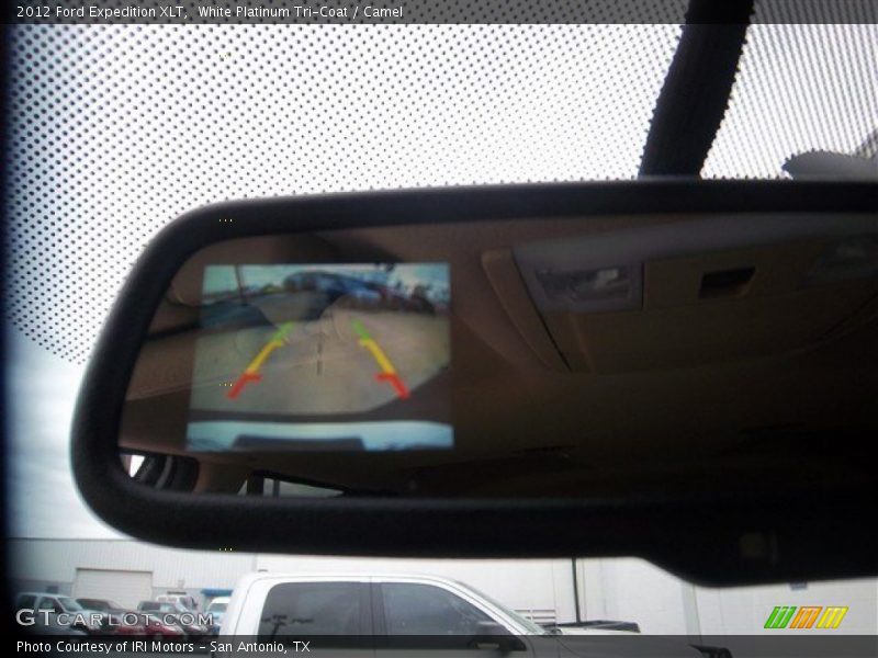 White Platinum Tri-Coat / Camel 2012 Ford Expedition XLT