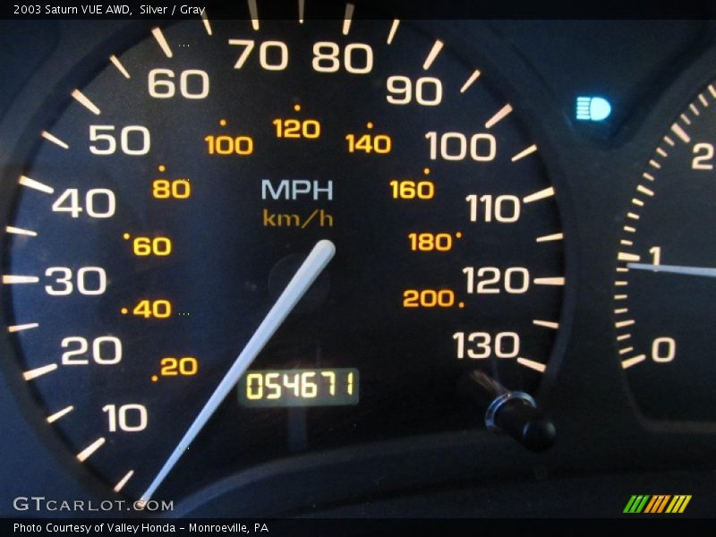 Silver / Gray 2003 Saturn VUE AWD