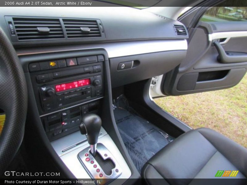 Arctic White / Ebony 2006 Audi A4 2.0T Sedan