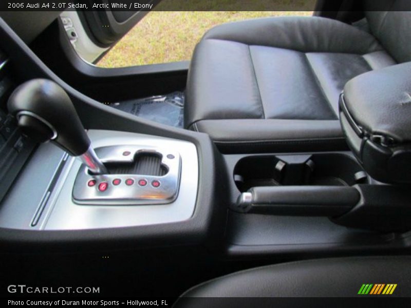 Arctic White / Ebony 2006 Audi A4 2.0T Sedan
