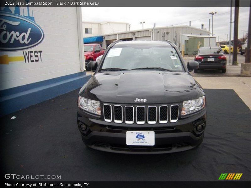 Black / Dark Slate Gray 2012 Jeep Compass Sport