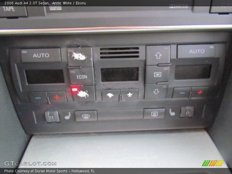 Arctic White / Ebony 2006 Audi A4 2.0T Sedan