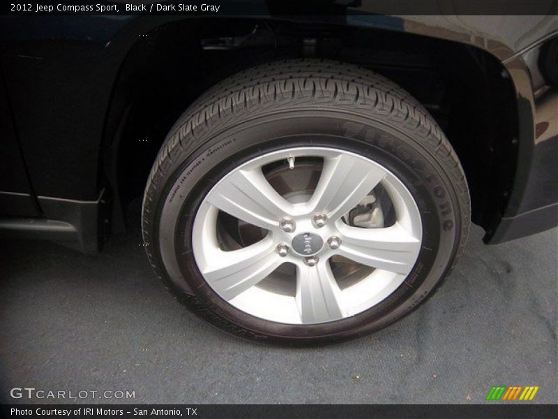 Black / Dark Slate Gray 2012 Jeep Compass Sport