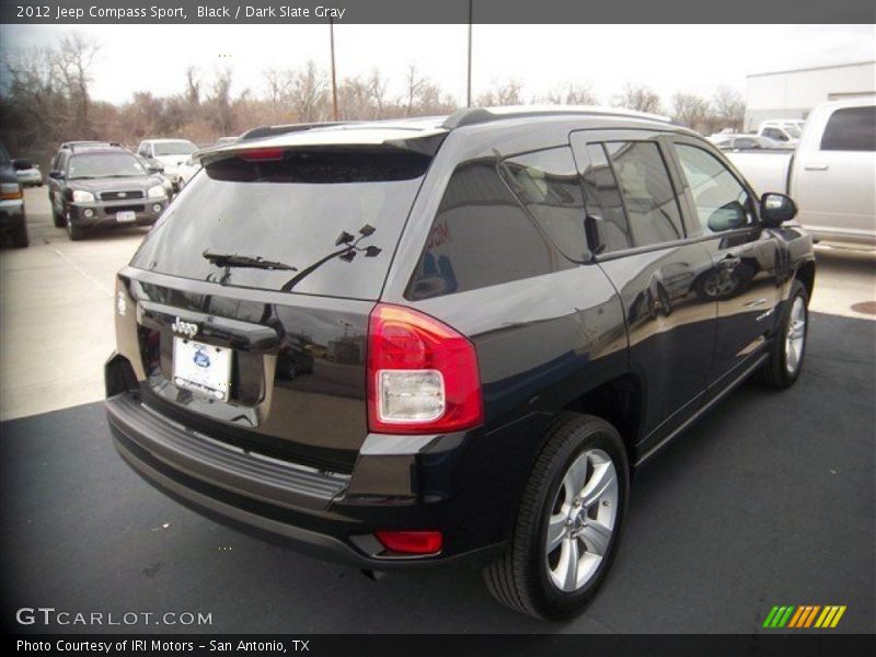 Black / Dark Slate Gray 2012 Jeep Compass Sport