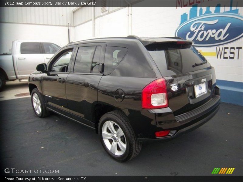 Black / Dark Slate Gray 2012 Jeep Compass Sport