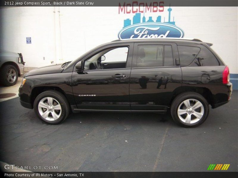 Black / Dark Slate Gray 2012 Jeep Compass Sport