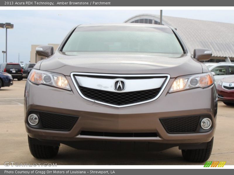 Amber Brownstone / Parchment 2013 Acura RDX Technology