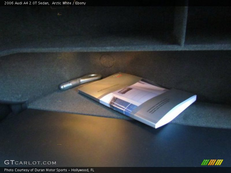 Arctic White / Ebony 2006 Audi A4 2.0T Sedan