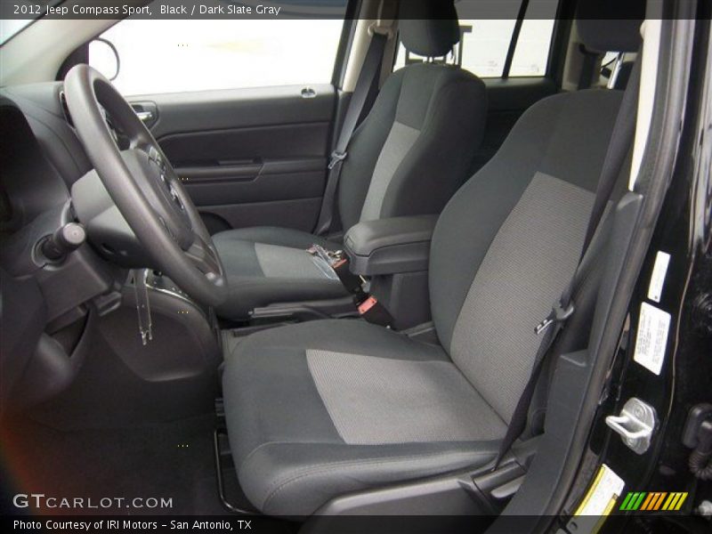Black / Dark Slate Gray 2012 Jeep Compass Sport