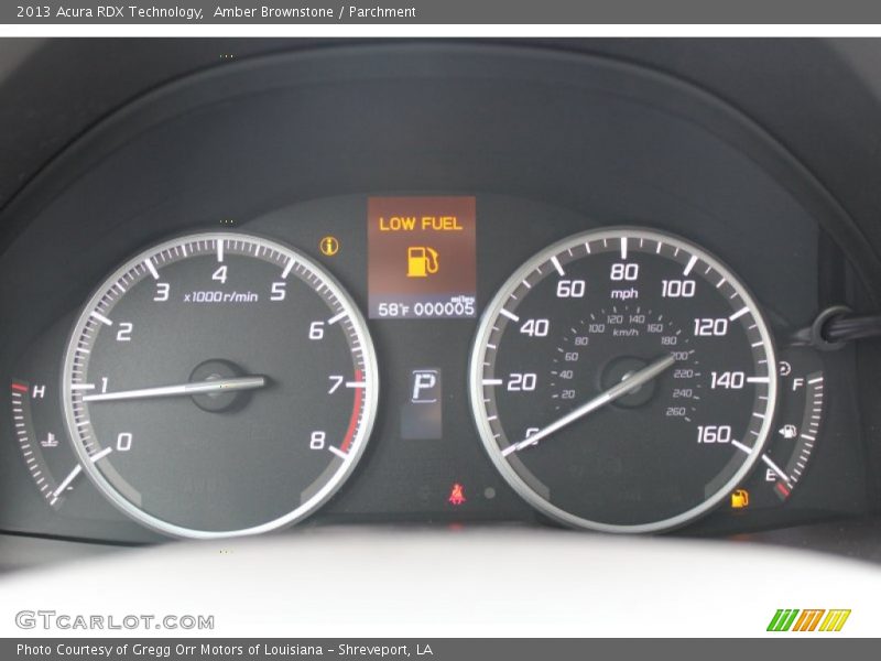 Amber Brownstone / Parchment 2013 Acura RDX Technology