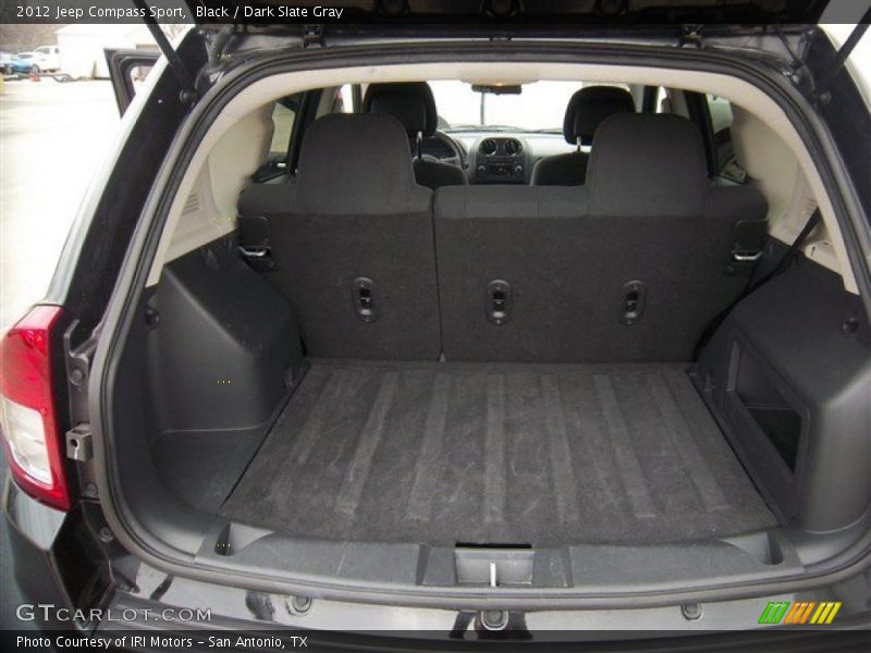 Black / Dark Slate Gray 2012 Jeep Compass Sport