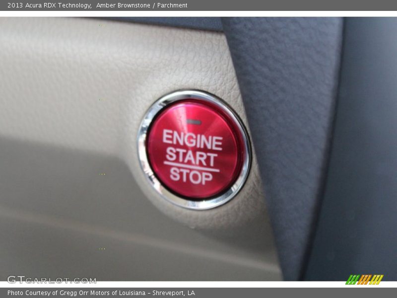 Amber Brownstone / Parchment 2013 Acura RDX Technology