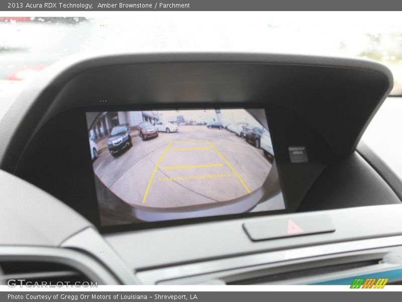 Amber Brownstone / Parchment 2013 Acura RDX Technology