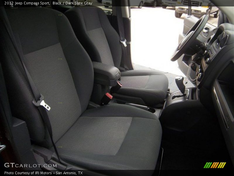 Black / Dark Slate Gray 2012 Jeep Compass Sport