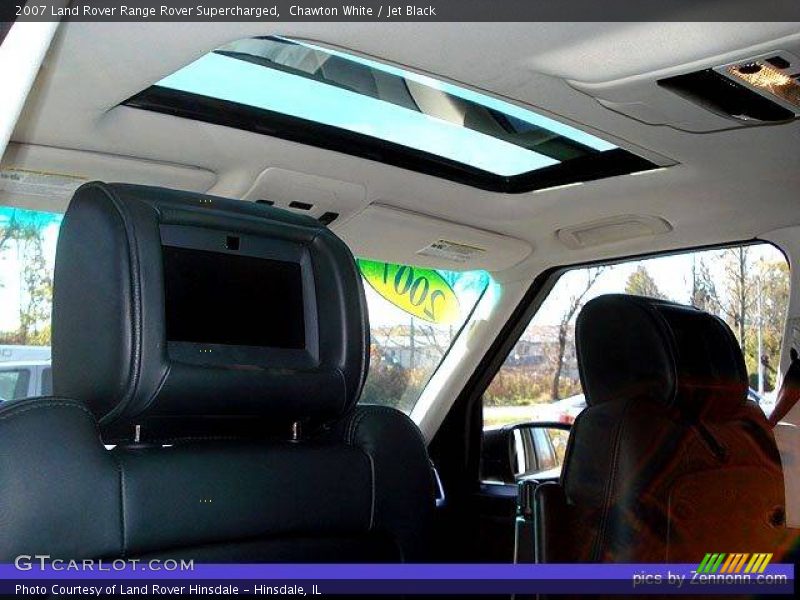 Chawton White / Jet Black 2007 Land Rover Range Rover Supercharged