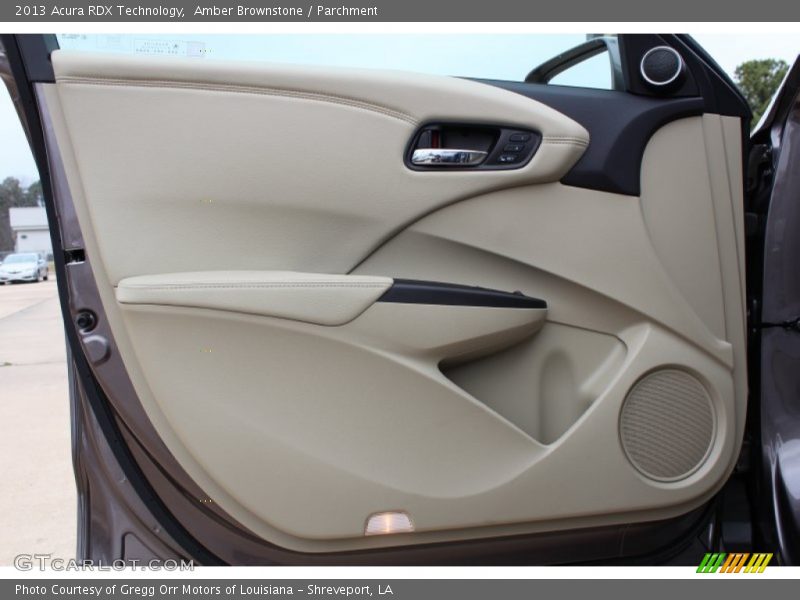 Amber Brownstone / Parchment 2013 Acura RDX Technology