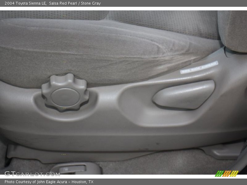 Salsa Red Pearl / Stone Gray 2004 Toyota Sienna LE