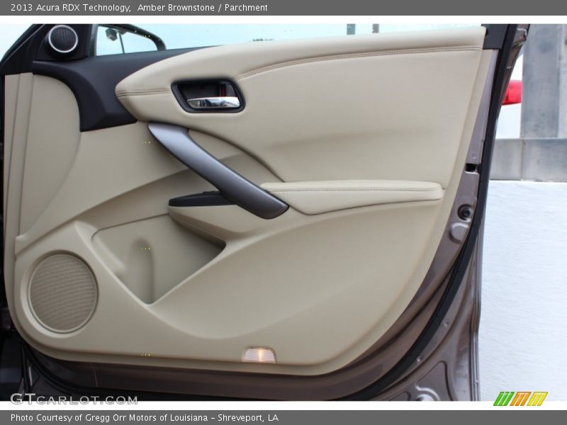 Amber Brownstone / Parchment 2013 Acura RDX Technology