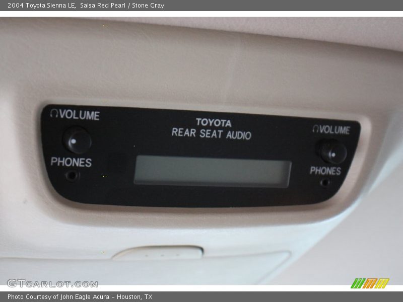 Salsa Red Pearl / Stone Gray 2004 Toyota Sienna LE
