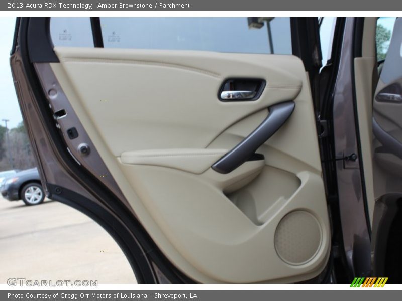 Amber Brownstone / Parchment 2013 Acura RDX Technology