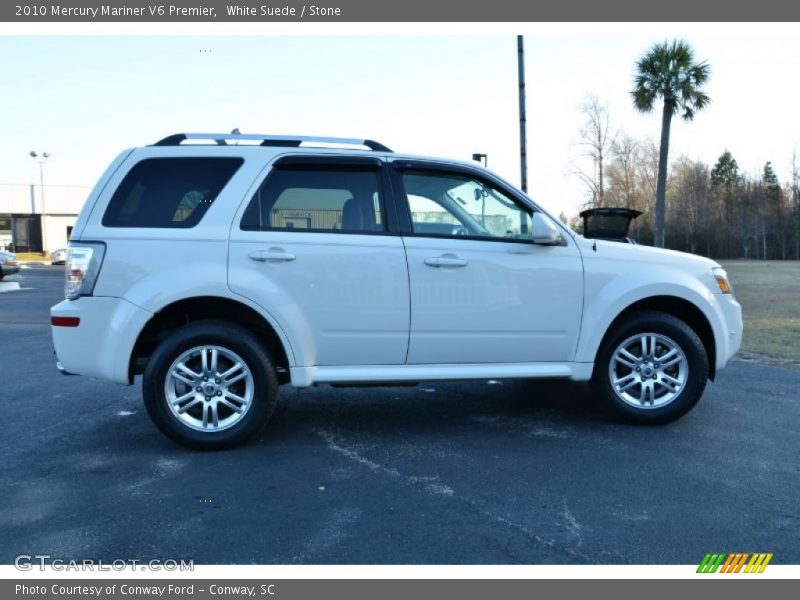 White Suede / Stone 2010 Mercury Mariner V6 Premier