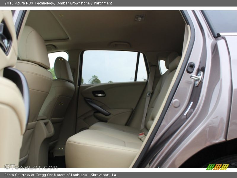 Amber Brownstone / Parchment 2013 Acura RDX Technology