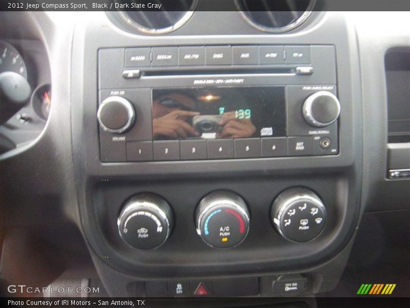 Black / Dark Slate Gray 2012 Jeep Compass Sport