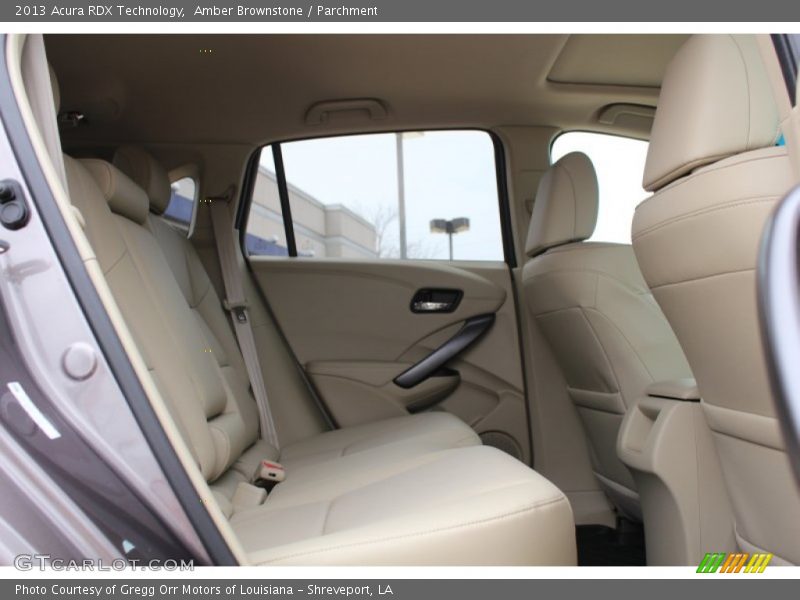 Amber Brownstone / Parchment 2013 Acura RDX Technology