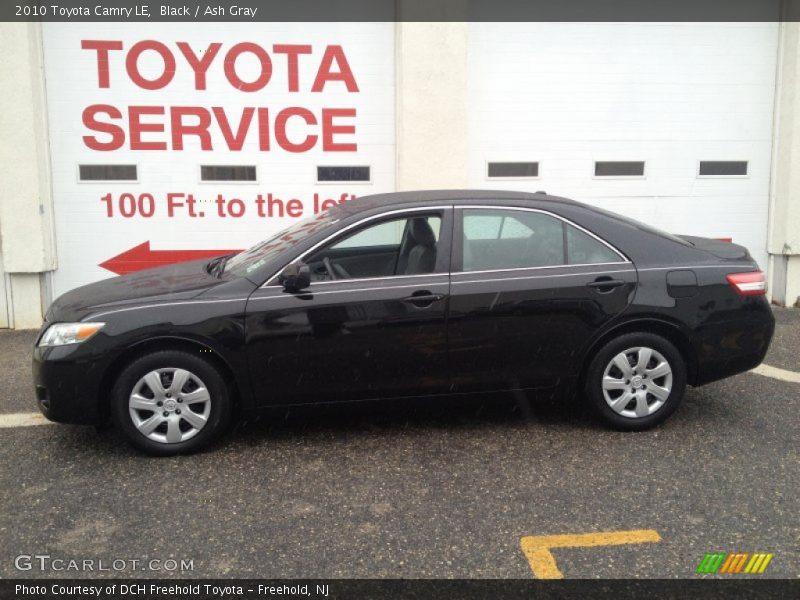 Black / Ash Gray 2010 Toyota Camry LE