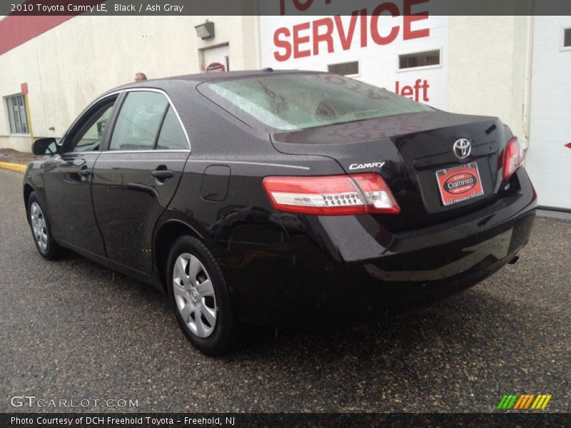 Black / Ash Gray 2010 Toyota Camry LE