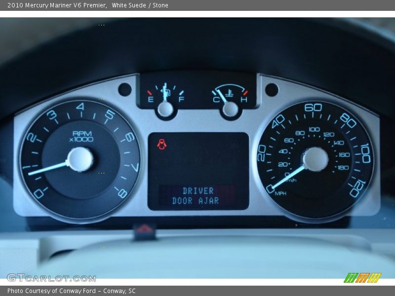  2010 Mariner V6 Premier V6 Premier Gauges