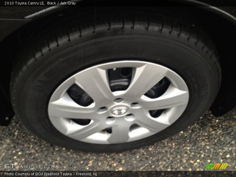 Black / Ash Gray 2010 Toyota Camry LE