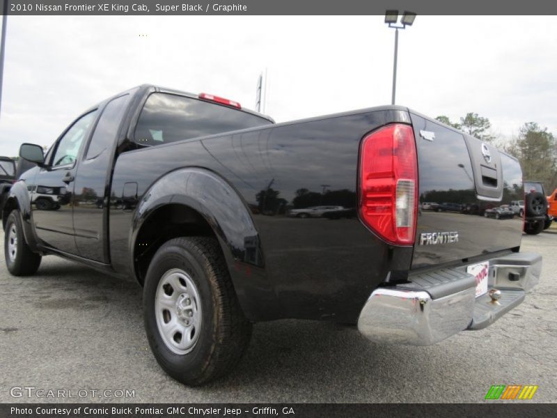 Super Black / Graphite 2010 Nissan Frontier XE King Cab