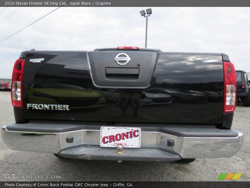 Super Black / Graphite 2010 Nissan Frontier XE King Cab